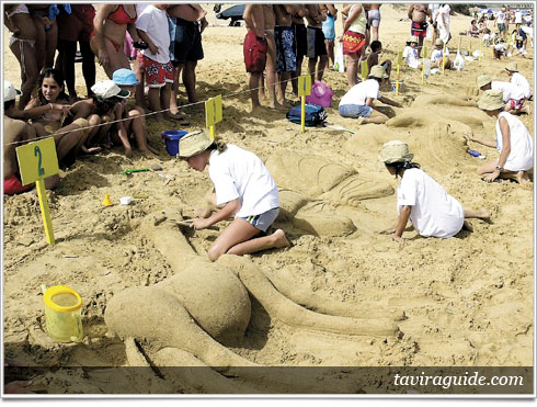 Sand Contstructions Tavira Island 2008